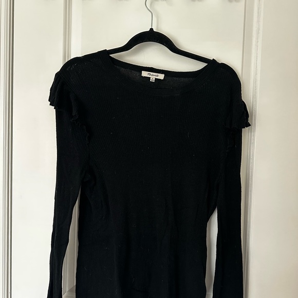 MADEWELL basic black tee - Picture 4 of 4